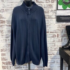 Lands end Men's Navy Blue Sweater XL